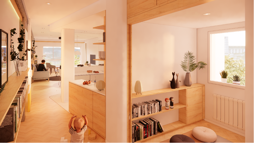 hogar adaptado - Arquitectura y diseño sostenible - Vivett